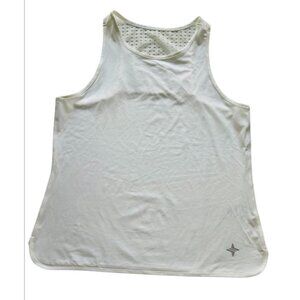 TUCKERNUCK Women's Size M White Tank Top